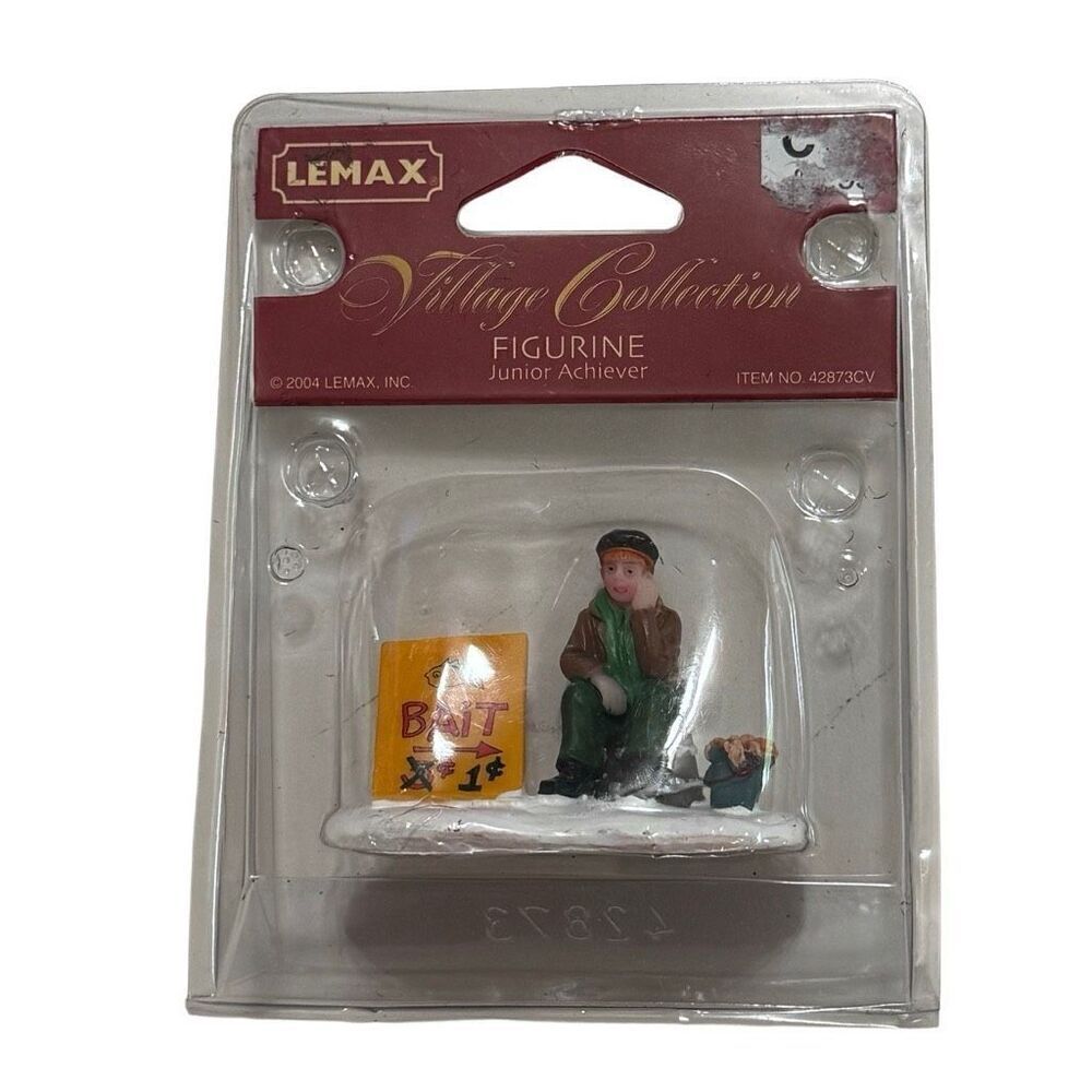 Retired 2004 LEMAX Village Collection Junior Achiever Figurine 42873CV New